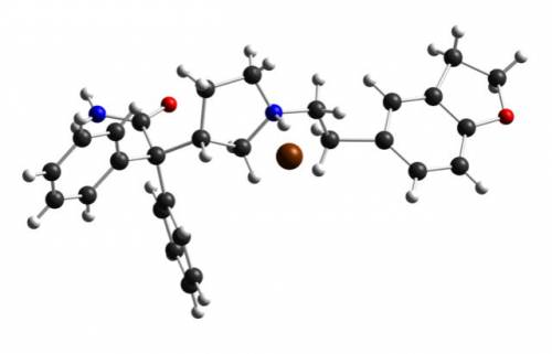Модель молекулы дарифенацина
