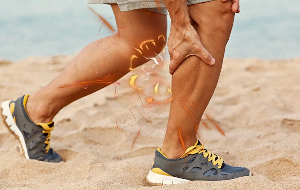 Приступ спазма мышцы в ноге